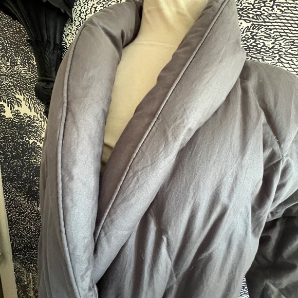 Warm Things Quilted Down Robe Small - Picture 2 of 8